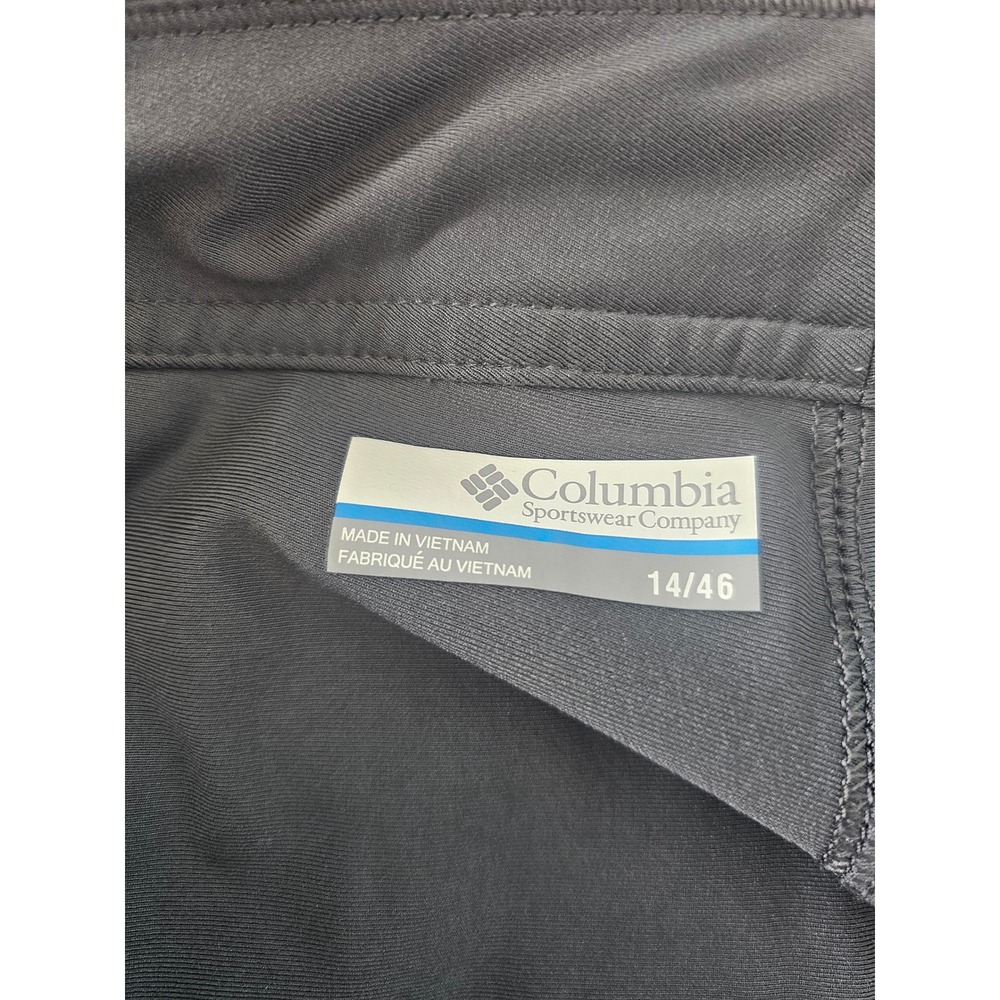 [Gorpcore] Columbia Skort Womens 14 Grey Omni-Shield Hiking Active XL4115 - Picture 3 of 9
